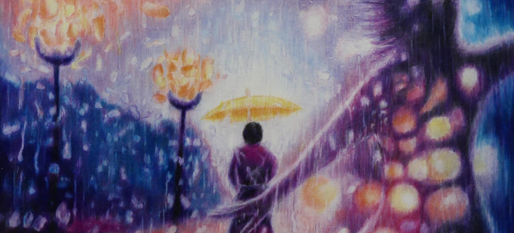 Ein Kunstwerk, das die Kollektion der Soul Life Art Galerie präsentiert.